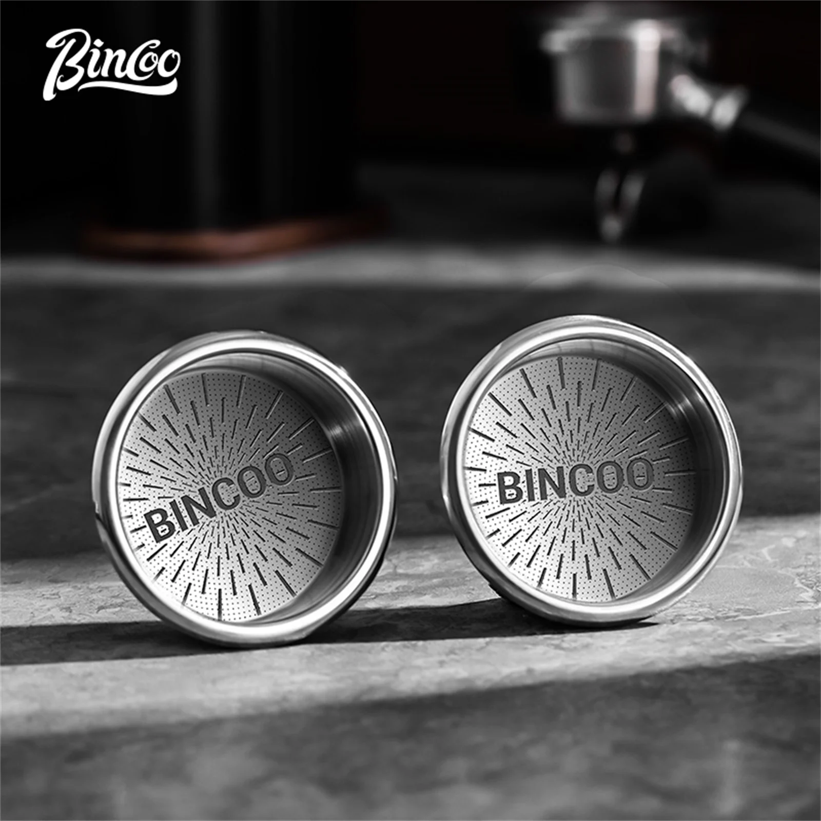 Bincoo High Extraction Matrix Filter Basket - Precision Micro-Sieve Design for 51/58.5mm Portafilter, Enhanced Coffee Yield & Cl