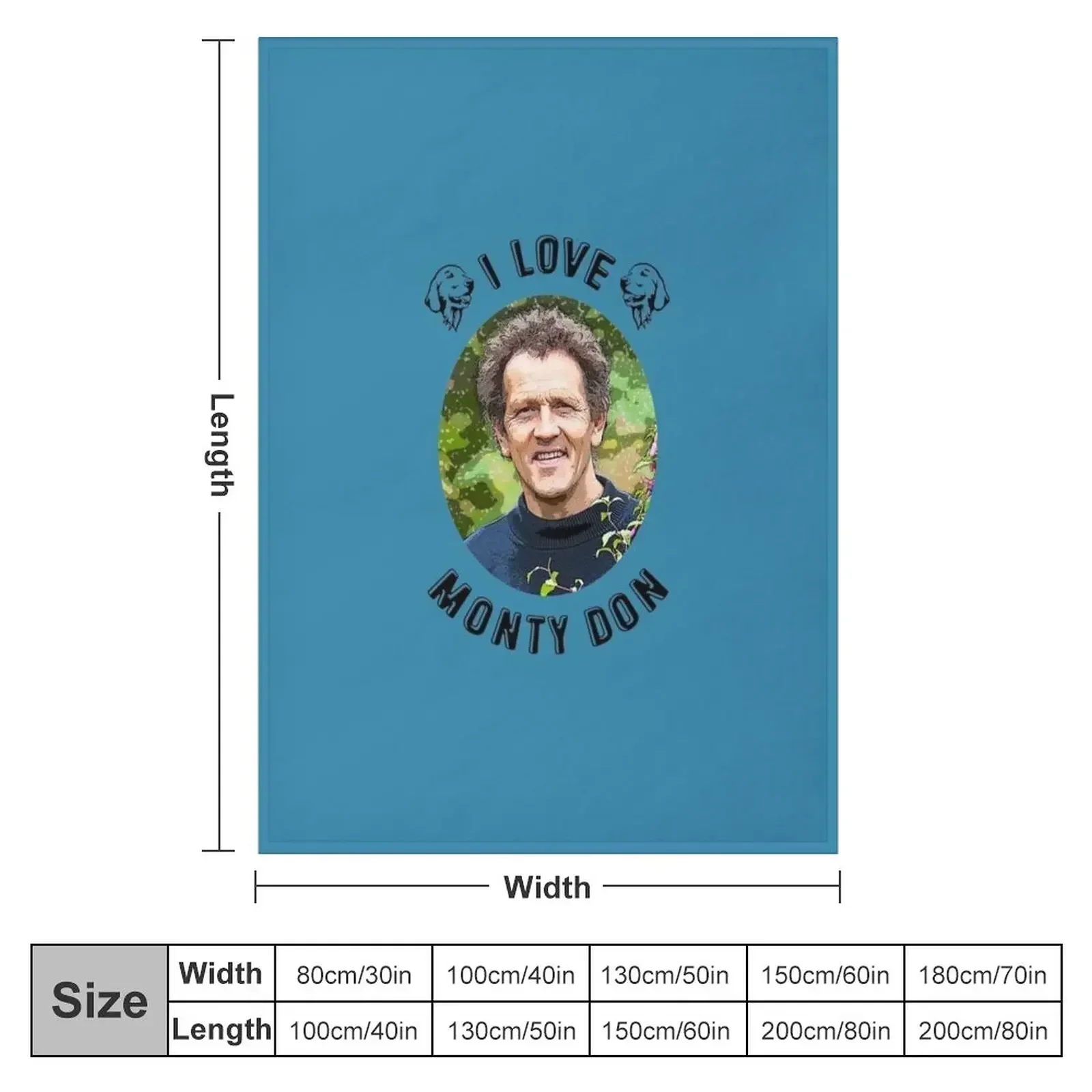 I Love Monty Don Essential T-Shirt Throw Blanket valentine gift ideas Plush Sofa Quilt Blankets