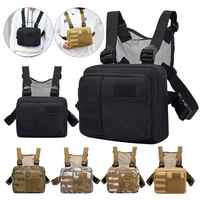 Outdoor Vest Bag Streetwear Chest Rig Packs Fashion Portable Oxford Multifunctional Multi-pockets Waterproof for Running Travel