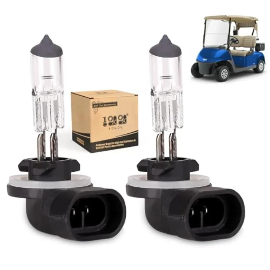 

【Spot goods】Halogen Headlight Bulb for EZGO 1994-up and Club Car DS 1999 up and Precedent 2004-up12V 37W 886 Golf Cart Light Bu