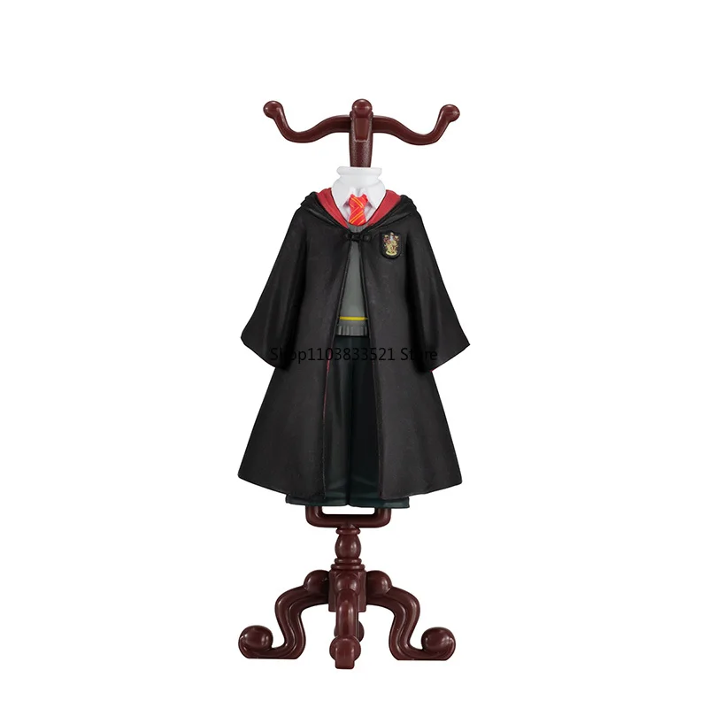 Bandai Harry Potter College Uniform Coat Hanger Gashapon Toy Ravenclaw Gryffindor Uniform Model Desktop Decoration Gift