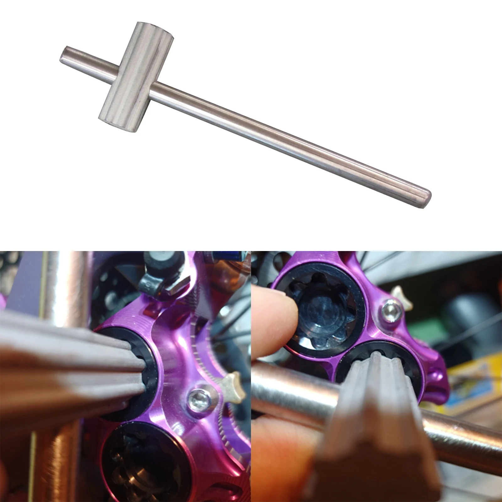 High Quality Practical Easy To Install Bicycle Wrench Spanner 1 Set 8 Key Adapter Hydraulic Brake Removal Tool image 6