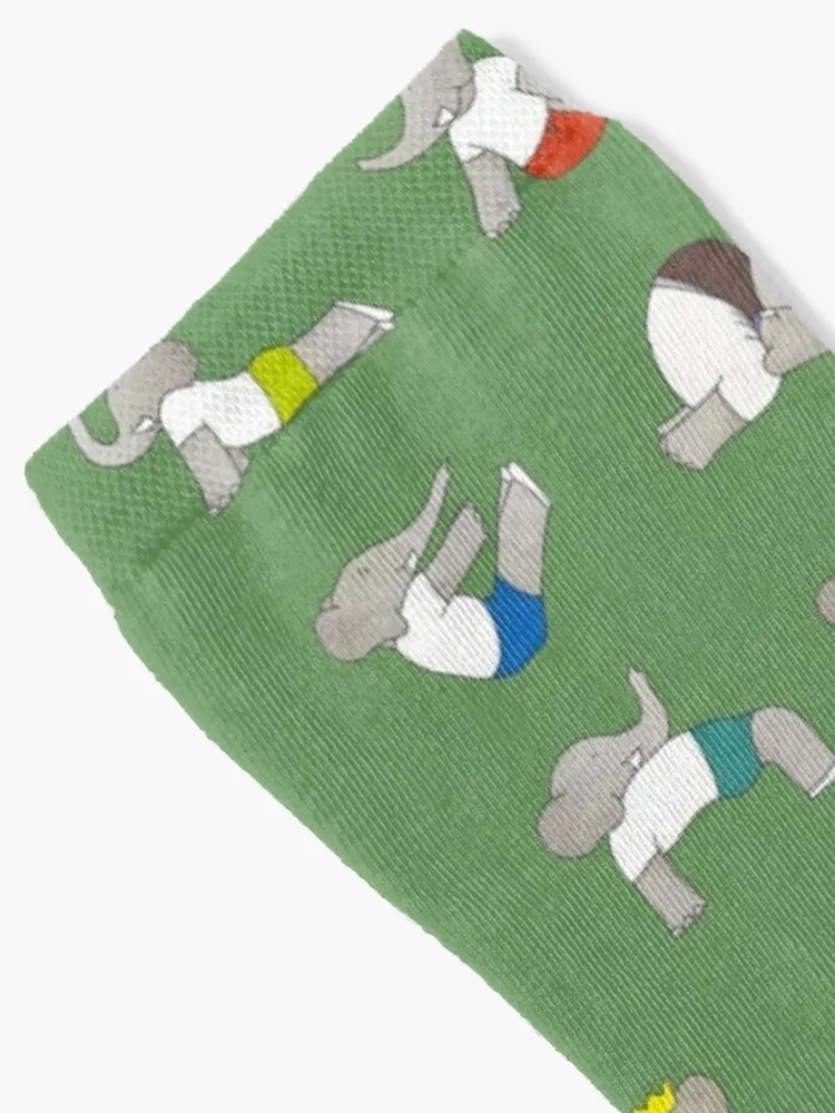 Babar yoga for elephants Socks Mens Fashion Women'S Socks High Warm Women'S Socks