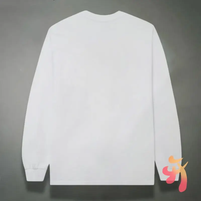 Stock White Cotton Long Sleeve Tshirt Graffiti Letter Print Enfants Riches Deprimes Sweatshirt Hiphop Street Casual ERD Pullover