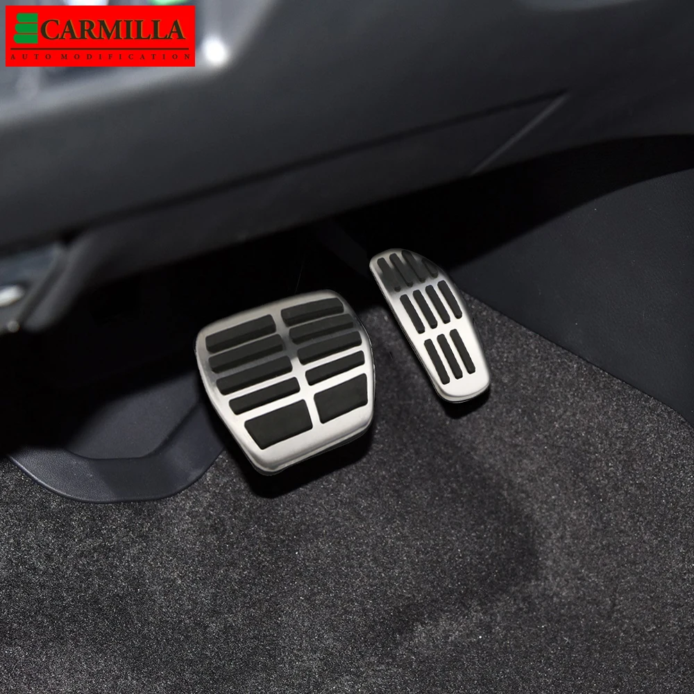 Car Pedal Gas Brake Pedal Protection Cover for Renault ARKANA XM3 Kadjar Juke Rogue T32 Qashqai Rogue Sport J11 Kicks 2019-2022