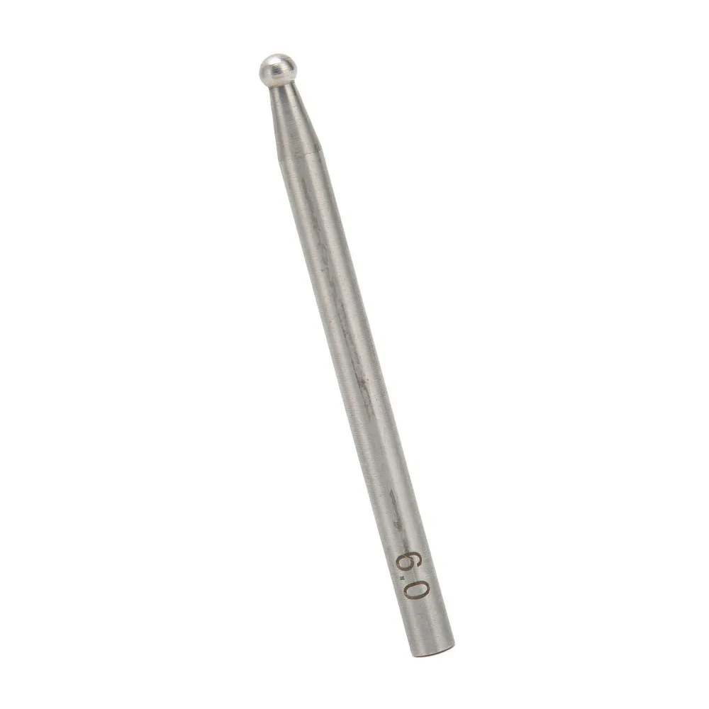 Durable Silver Dapping Punch Alloy Steel 6mm Metal Forming Punch Doming Punch DIY Metal Forming