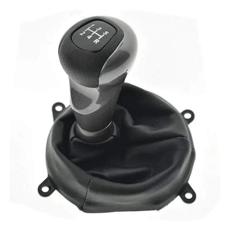 A20K-Car 5 Speed Gear Shift Lever Knob Handball With Dust Cover For Honda Civic 2006-2011 77298-SNA-D01ZA 54102-SNA-A01