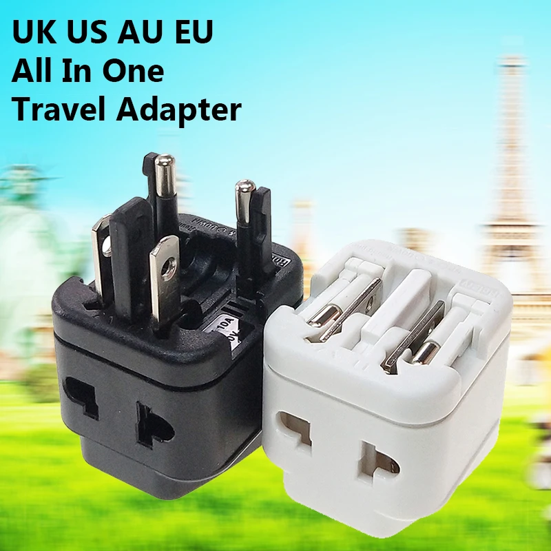 Travel Adapter US AU UK EU Japan Mulit Plug Socket With Voltage Indicator WONPRO-WAT World Smallest