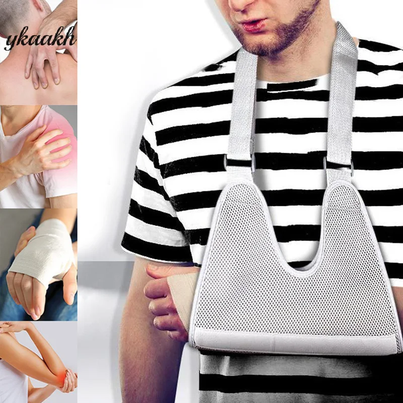 

Регулируемый легкий удобный плечевой иммобилайзер, дышащая поддержка плеч для травмной руки, плеча, локтя