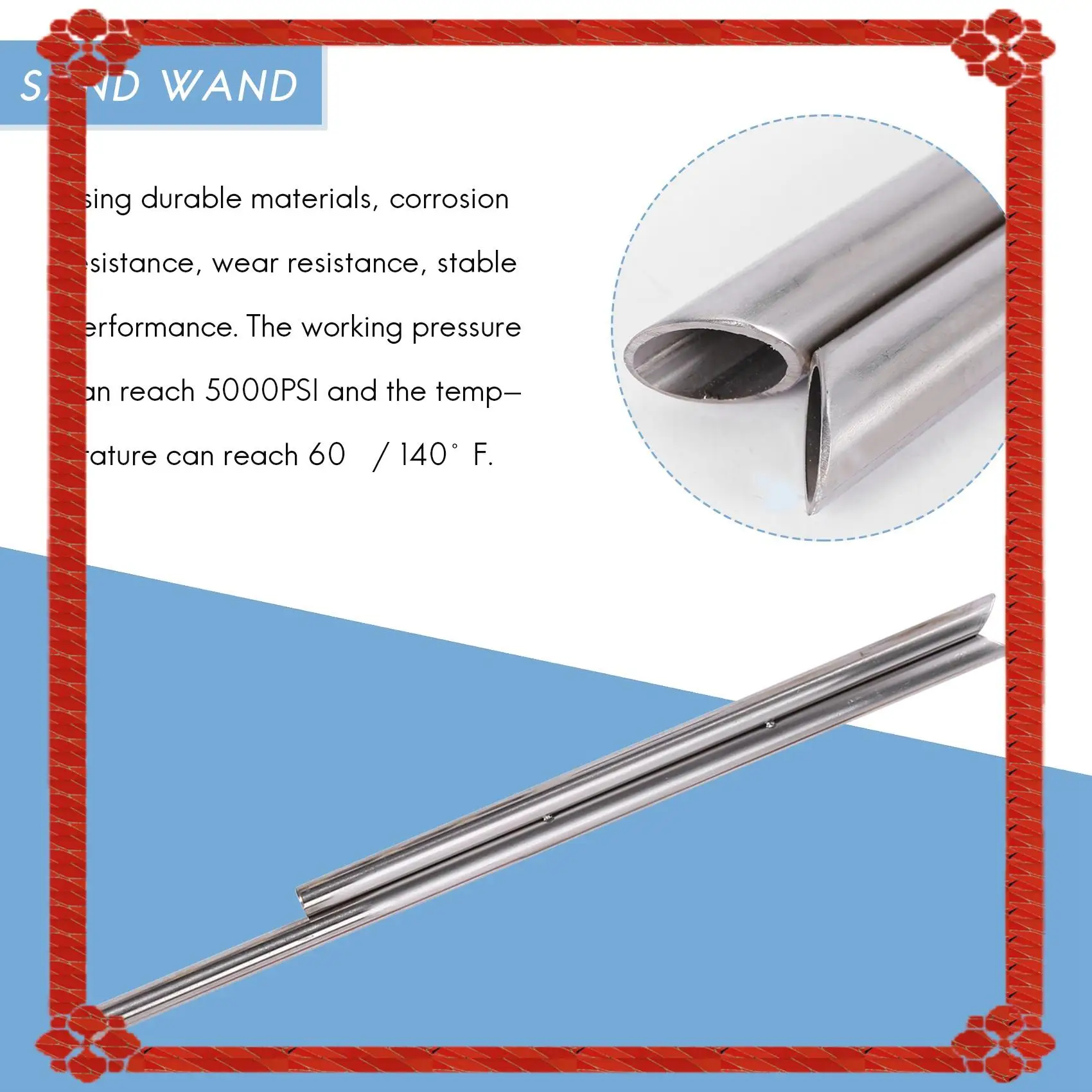 

24-Hour Delivery Pressure Washer Sandblasting Kit, Wet Sandblaster Attachment, 5000 PSI, 1/4 Inch Quick Disconnect 1Set