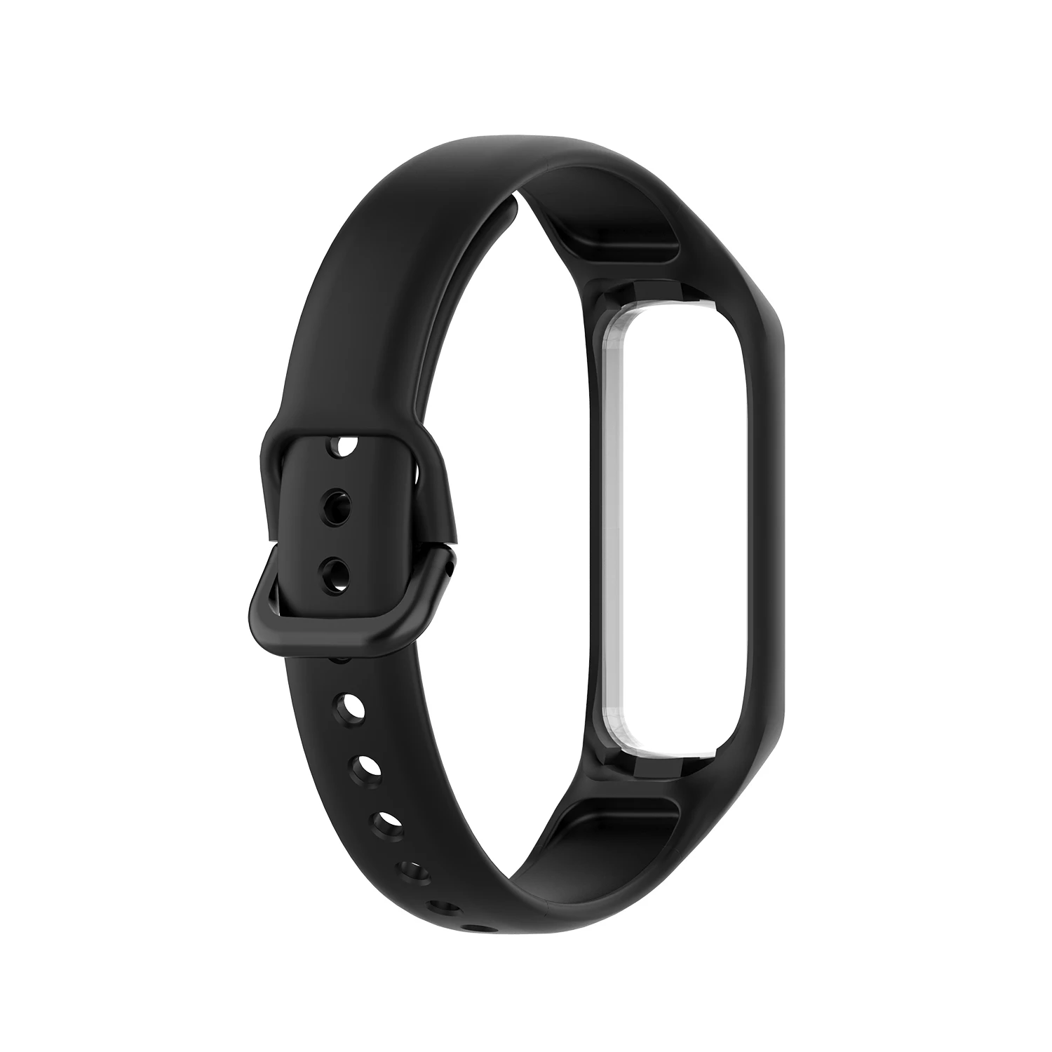 For Samsung Galaxy fit-e SM-R375 Sport Silicone Strap Smart Band Watchband Adjustable Replacement Wristband Bracelet Accessories