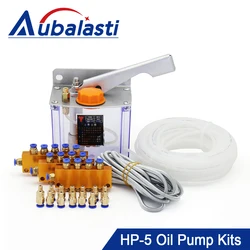 Aubalasti Injection Molding Machine CNC Machine Tool Lathe Hand Pressure Manual Lubrication Pump HP-5 Oiler Oiler Pump