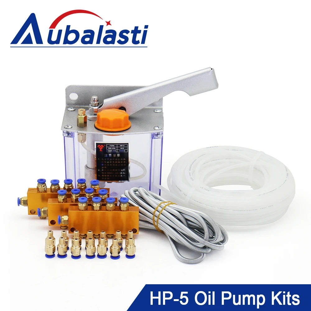 Aubalasti Injection Molding Machine CNC Machine Tool Lathe Hand Pressure Manual Lubrication Pump HP-5 Oiler Oiler Pump