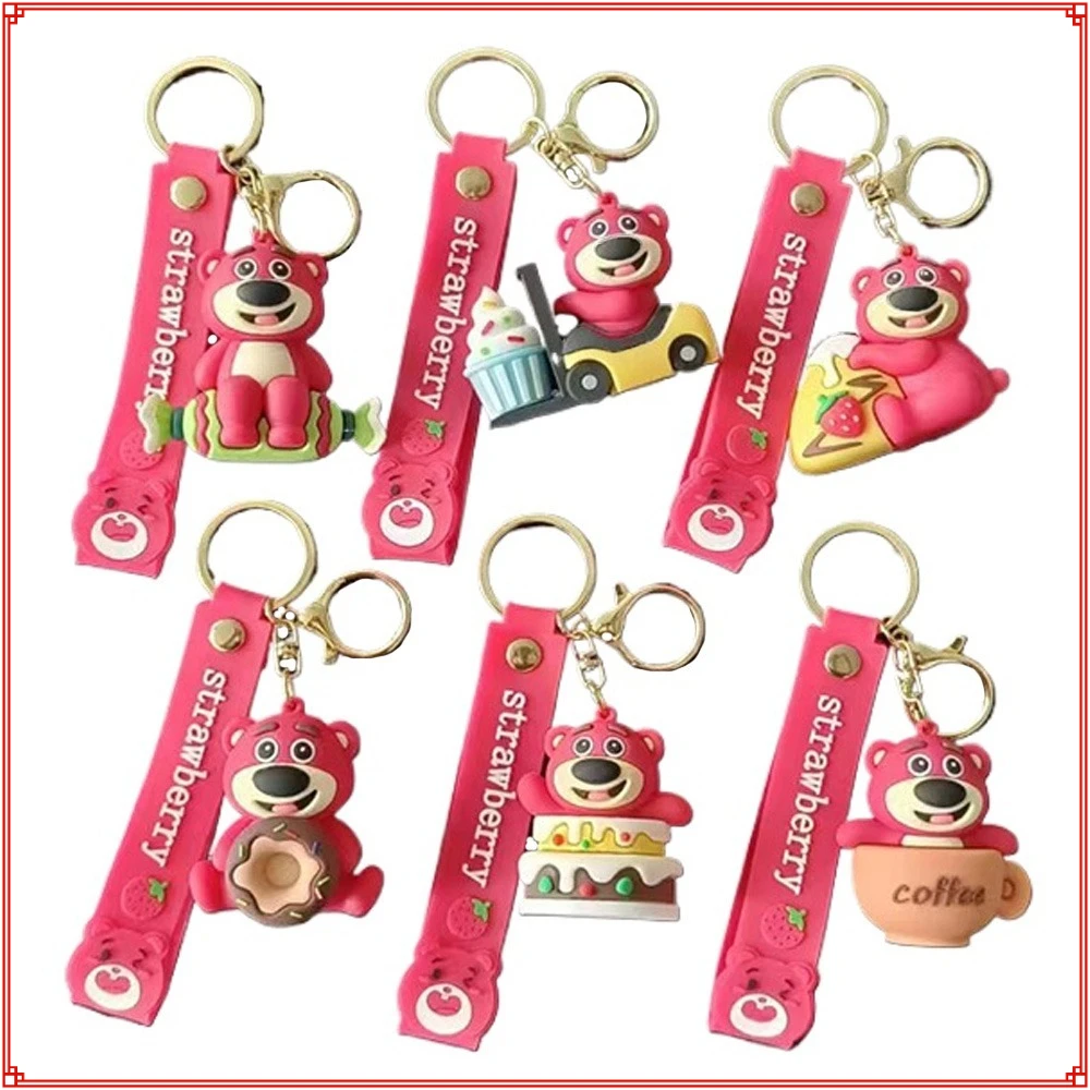 

Wholesale Cartoon Disney Keychain Fashion Rucksack Pendant Keyrings Couple Car Key Chains Decorative Accessories Exquisite Gifts