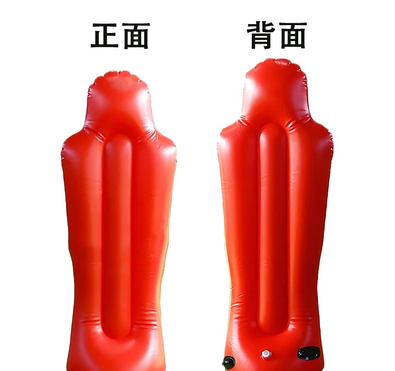 

Inflatable wall portable football training equipment equipped with obstacle inflatable dummy hitting column