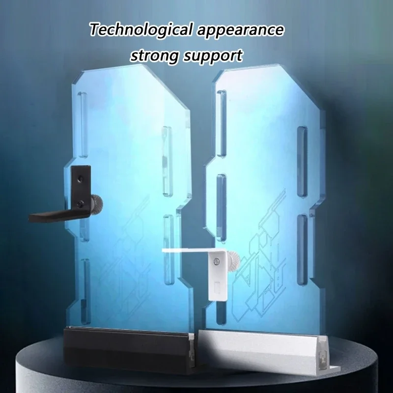 

Регулируемая кронштейн с акриловой видеокартой с Sync Lighting Argb для пользовательских сборок для ПК и игровых сетей