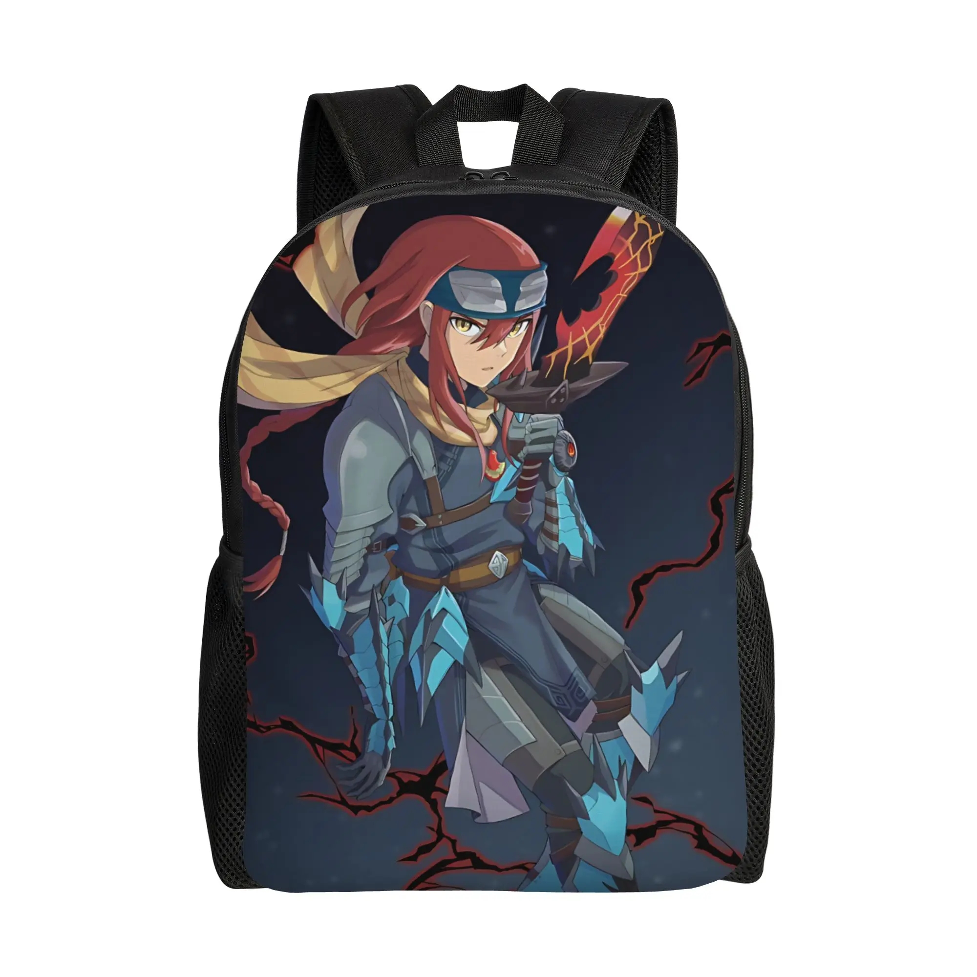 1Piece Red New School Year Laptop Bag Monster Hunter Unisex  Backpack