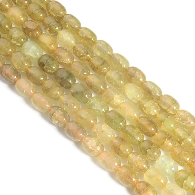 Ongeveer 28 stks 10x14mm Kleurrijke Glazen Kralen Vat Vorm Losse Spacer Kralen Voor Sieraden Maken DIY Armband ketting Accessoires