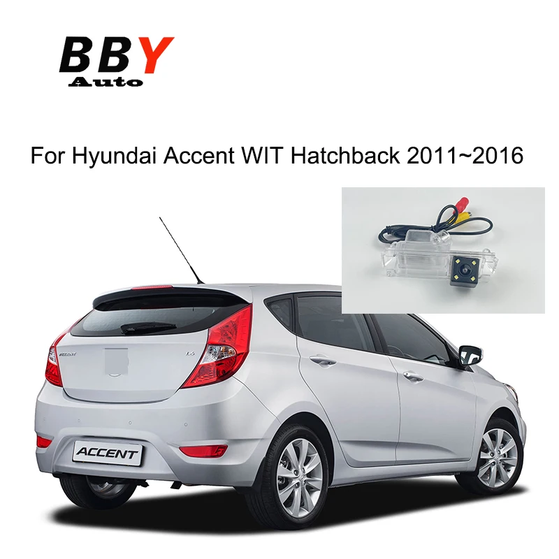 

Автомобильная камера заднего вида для Hyundai Accent WIT Hatchback 2011 ~ 2016 HD камера ночного видения резервная камера заднего вида