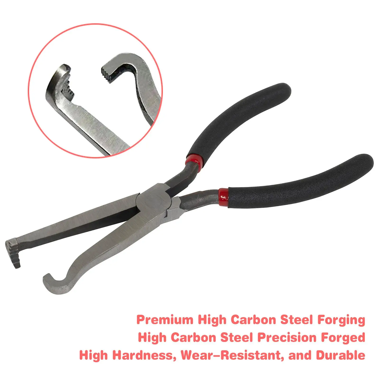 

Upgrade Electrical Disconnect Pliers Automotive Electrical Plug Long Spark Plug Fuel Line Pliers