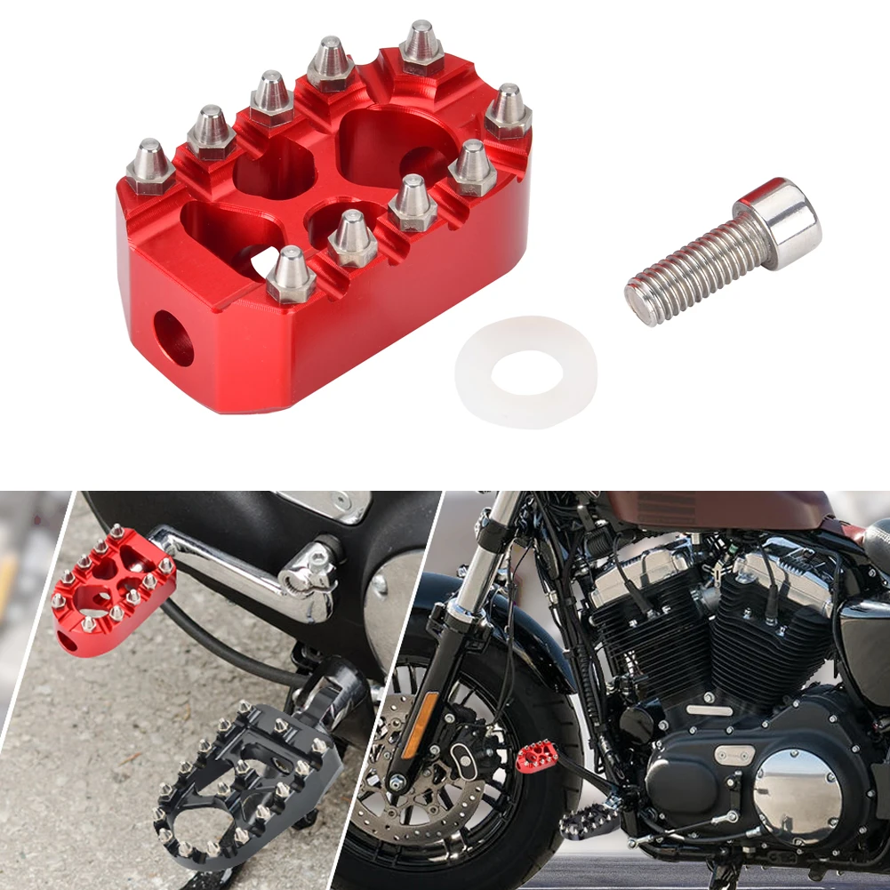 

Motorcycle MX Chrome Shift Break Pedal For Harley Touring Softail Sportster Road Glide Road King Dyna Electra Glide Fat Bob