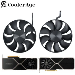 For NVIDIA GeForce RTX 3080 3080Ti Video Card Fan 85MM DAPC0815B2UP003 AFB0912HD-02 RTX3080 RTX3080Ti CPU Cooler Fan