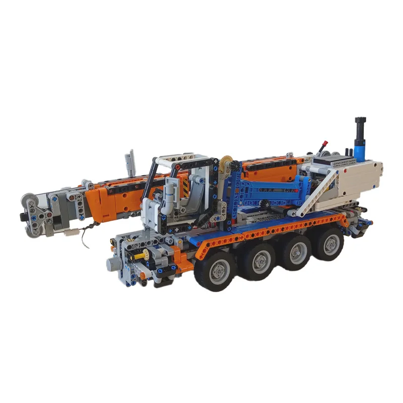 1665 PCS Creative & Cool Mobile Crane Technical Building Blocks Bricks Model Education DIY Assembly Toy For Kids Christmas Gift