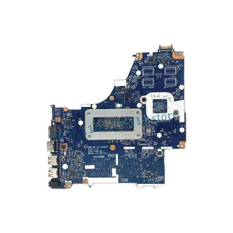 778192-005 L15871-601 934908-601 Mainboard DKL50 LA-E802P Para HP 15-BS Laptop Motherboard Com I3-8130U/I5-8250U CPU 100% Testado