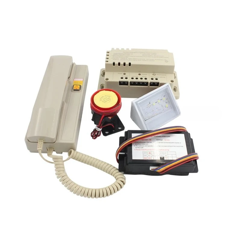 Elevator Lifts 3-way Intercom System Duty Room Master Intercom Host Interphone