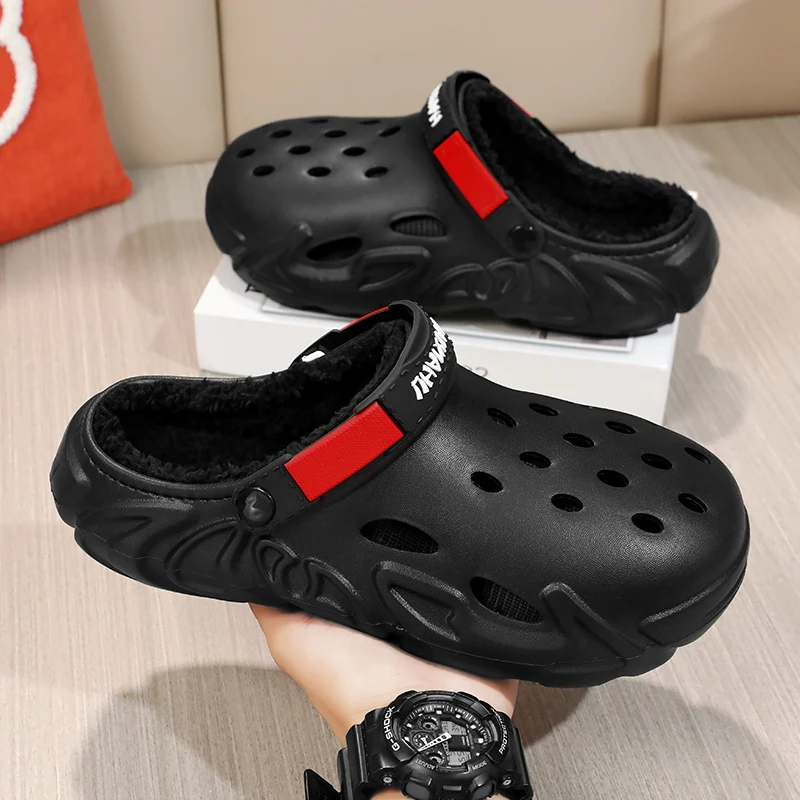 شبشب شتوي قباقيب فرو قطيفة للنساء والرجال شباشب فروي دافئة للأزواج موجزة داخلي أحذية قطنية منزلية شرائح منفوشة غير رسمية