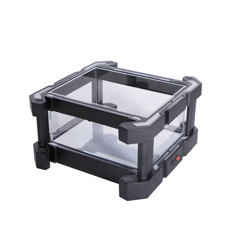 LED luminous beer dispenser bucket industrial luminous metal ice bucket acrylic beverage rack bar KTV party cooling container