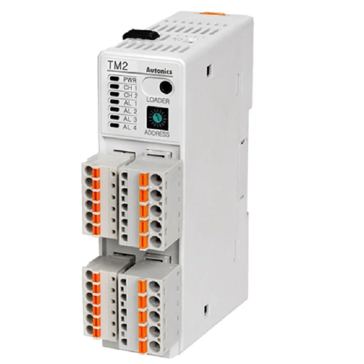 Autonics 2 Multi-channel PID temperature controller DIN rail mounted modular TM2-22CB