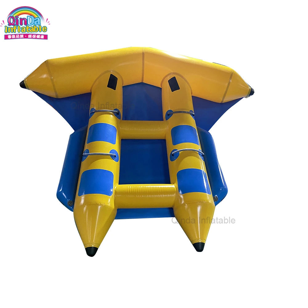 Single Tube Inflatable Towable Boat Flyfish Inflatable Flying Fish Boat For 4 Persons