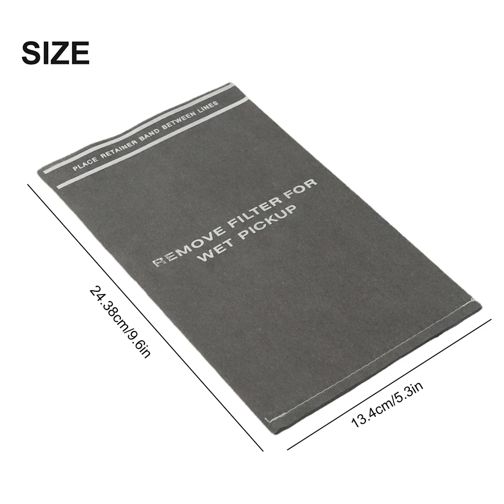 Efficient Wet Dry Vacuum Bags for Craftsman and For Husky Package of 12 for Everyday Dirt Collection in Shop Vacuums