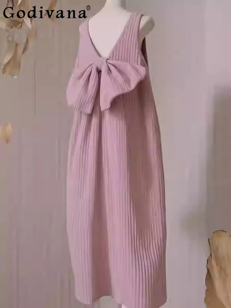 

Вельветовое свободное платье-жилет большого размера с v-образным вырезом и бантом для девочек, весенне-осеннее универсальное модное платье принцессы для отдыха, уменьшающее возраст