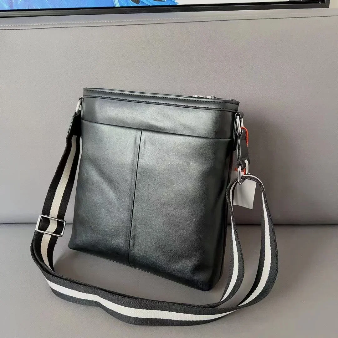 Новая брендовая сумка на плечо Bal, модная мужская Повседневная деловая сумка через плечо, сумки через плечо из натуральной кожи, нагрудная сумка высокого качества