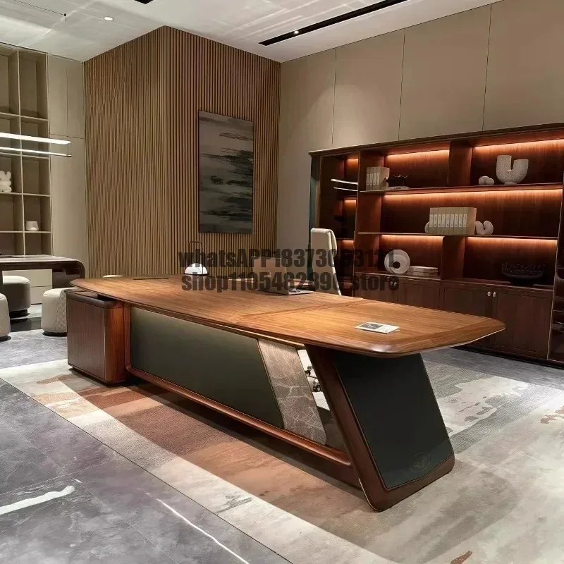 Storage Desktop Office Desk Writing Designer Height Organizer Office Desk Wooden Modern Luxury Mesa De Escritorio Furniture
