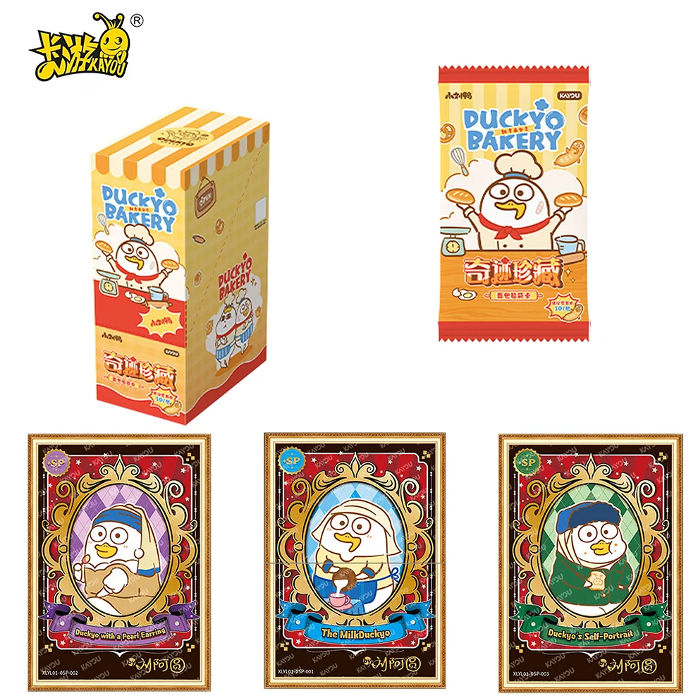 

Подлинная карта KAYOU Duckyo, серия Duckyo Bakery, милая утка, ограниченная серия, бустерная коробка, классические коллекционные карты аниме, детские игрушки