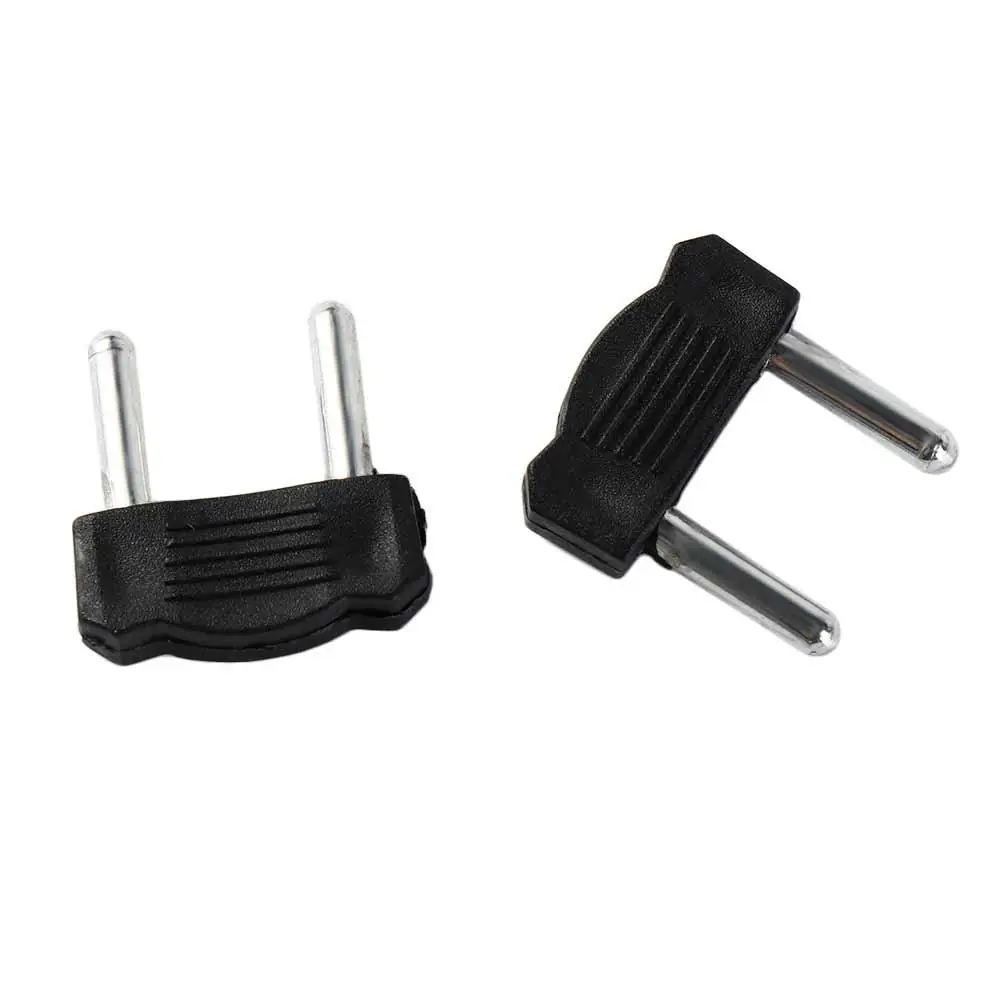 10Pcs Durable Black Short-circuit Plug 14mm Pitch 3mm Needle RCA Plug Metal Terminal Block Audio Video