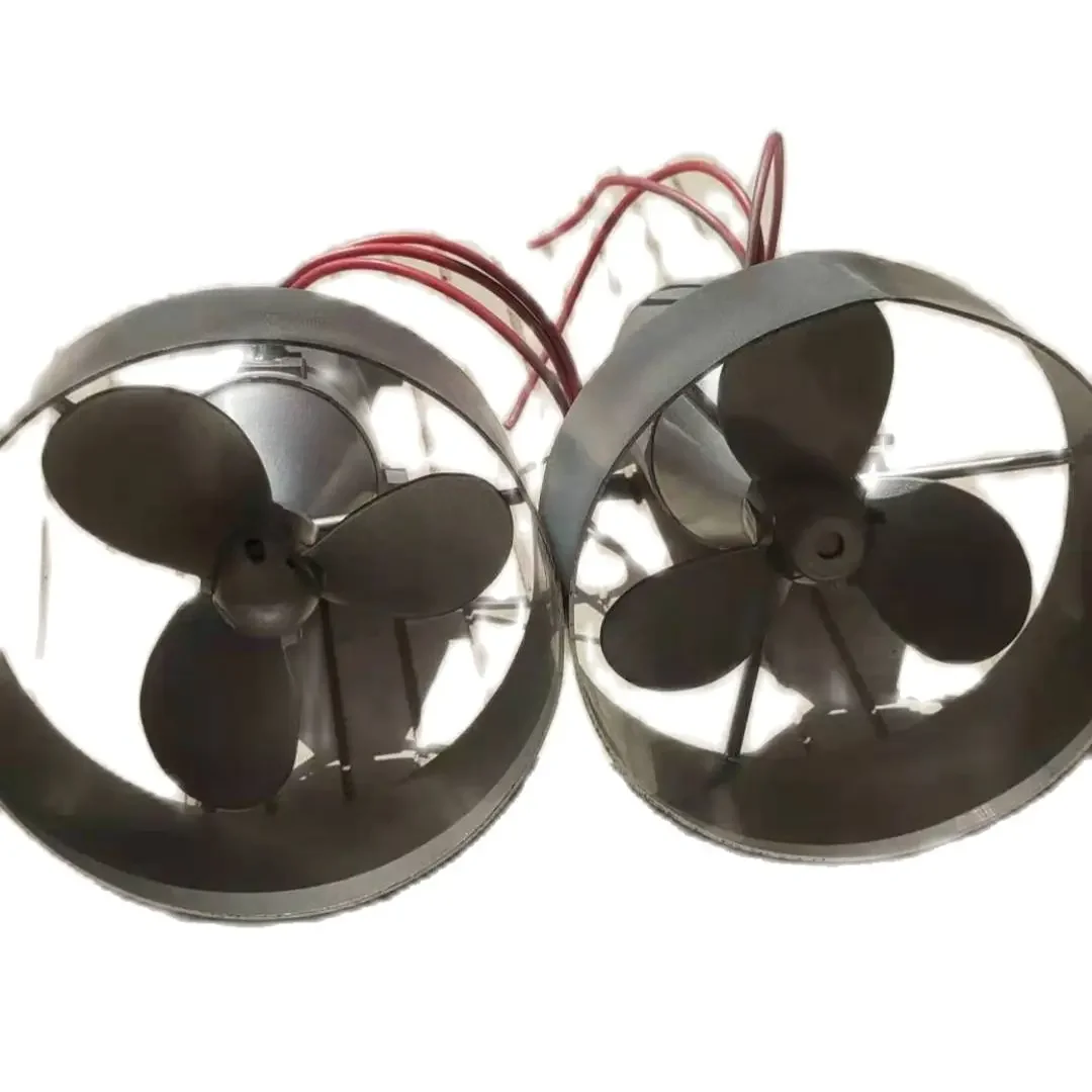 Voor 12V 24V 1000W 1200W Borstelloze Onderwater Propeller Voeg Afstandsbediening Module Voeg Vooruit of Achteruit Propeller Met Buitenste Cover