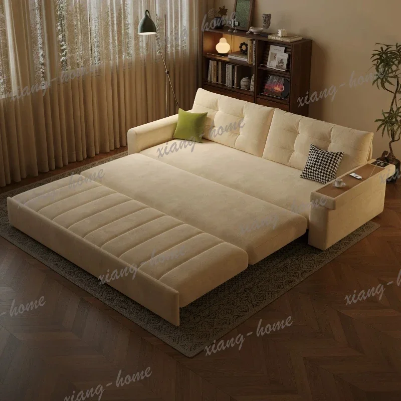 LSStorage Single Sofas Beds Pull Out Nordic Movie Sectional Sofas Beds Modular House Fotele Do Salonu Mid Century Furniture