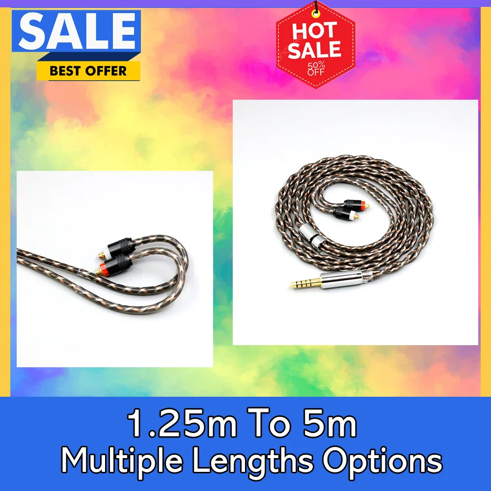 

TypeX 25AWG Litz Shielding 7n OCC Earphone Cable For IER-M9 IER-Z1R Sony IER-M7 Headset LN008910
