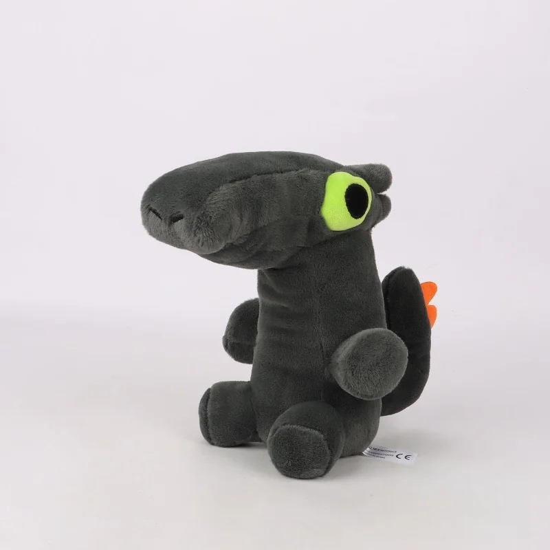 25 centimetri Nuovo Drago Danzante Nero Peluche Giocattolo Senza Denti Danza Peluche Ripiene Animali Morbidi Bambole Del Fumetto Peluche Regalo Per I Bambini