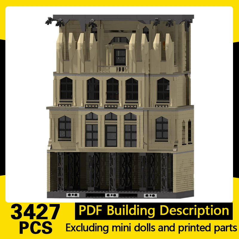 

Popular Anime Movie Model MOC Building Bricks Terminus Tower Modular Technology Gifts Holiday Assemble Children Toys Suit