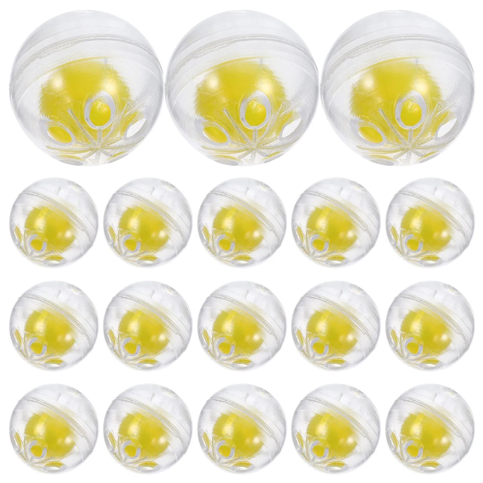 

50 шт. цветных звуковых вставок-погремушек для поделок своими руками, шариков-колокольчиков для детских поделок, набор круглых вставок-колокольчиков для создания звуков животных, шариков-погремушек