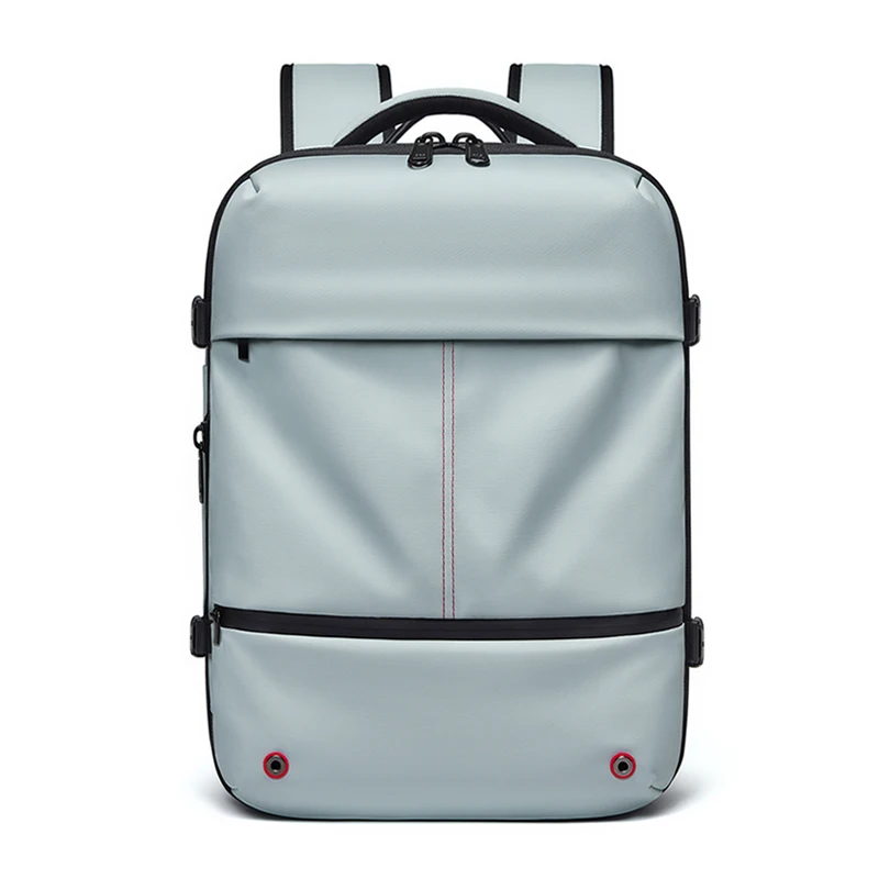 Casual reisrugzak 16-inch vacuümcompressie Laptoprugzak USB-opladen schoolrugzak Uitgebreide wandel-zakelijke rugzak