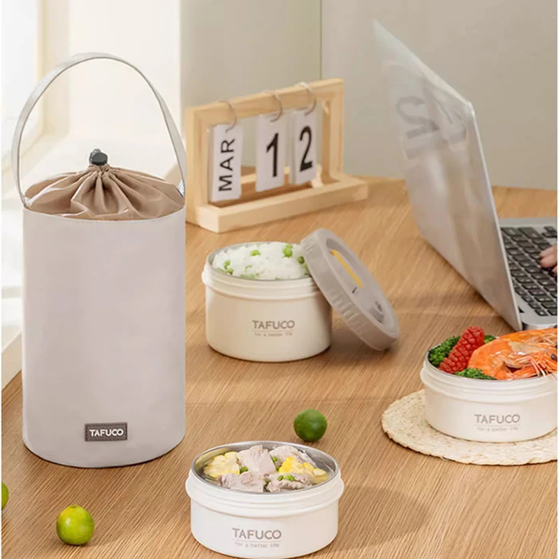 Japanese Portable Lunch Box Cinnamoroll Breakfast Aesthetic Bento Box Student Camping Food Picnic Lonchera Termica Dinnerware