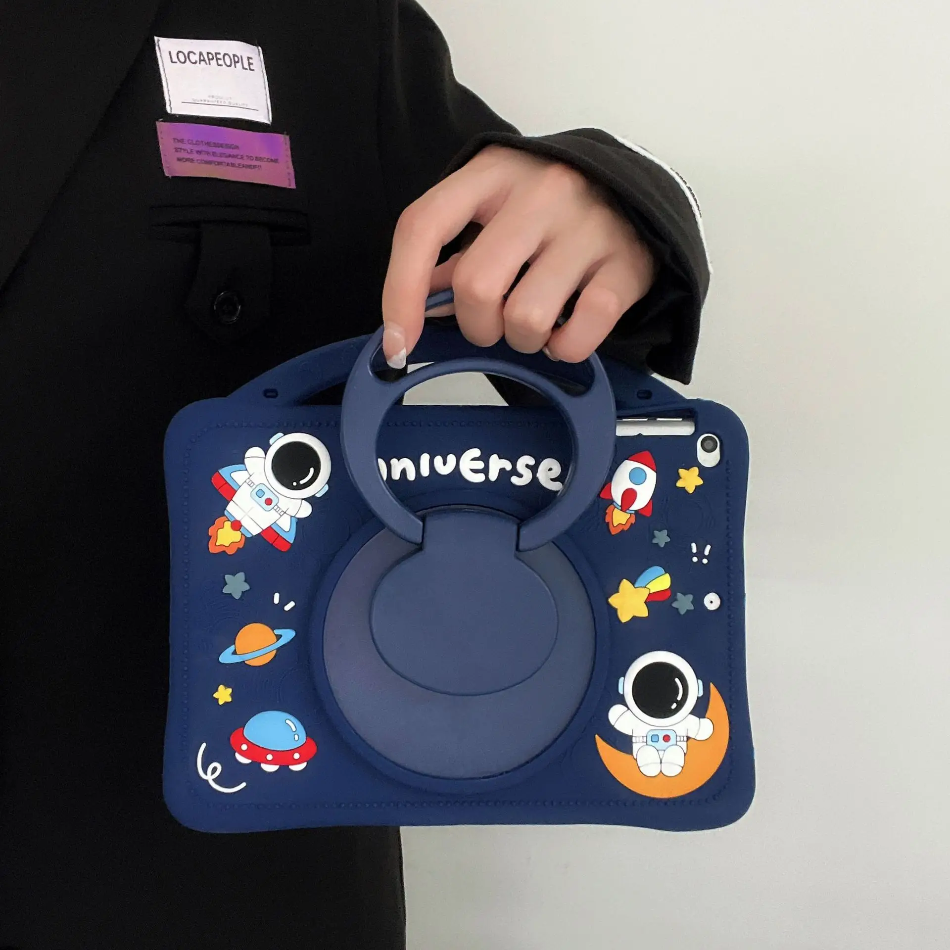 Kids Case for Xiaomi Pad 6 5 Pro Redmi pad 10.610.61 Cover Handle Astronaut Cases Mipad 5 Mi Pad 6 pro 11 Stand Funda Capa