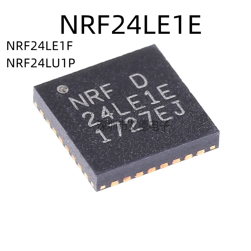 

10Pcs/Lot NRF24LE1E NRF24LE1-F16Q32-R 24LE1E NRF24LE1F NRF24LU1P QFP New Chips