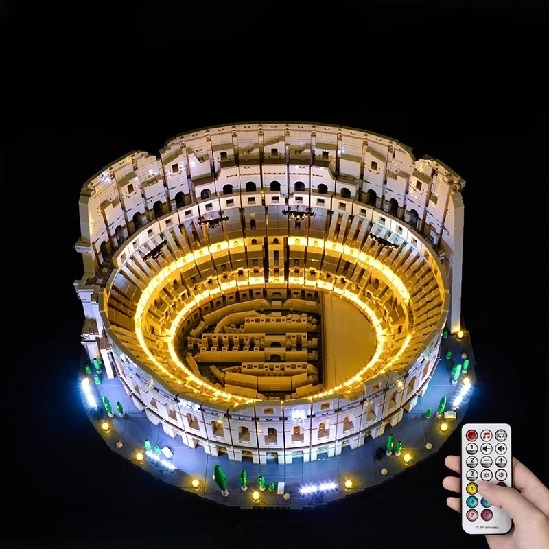Geen model LED-verlichtingsset geschikt voor LEGO Colosseum 10276 (exclusief bouwstenen)